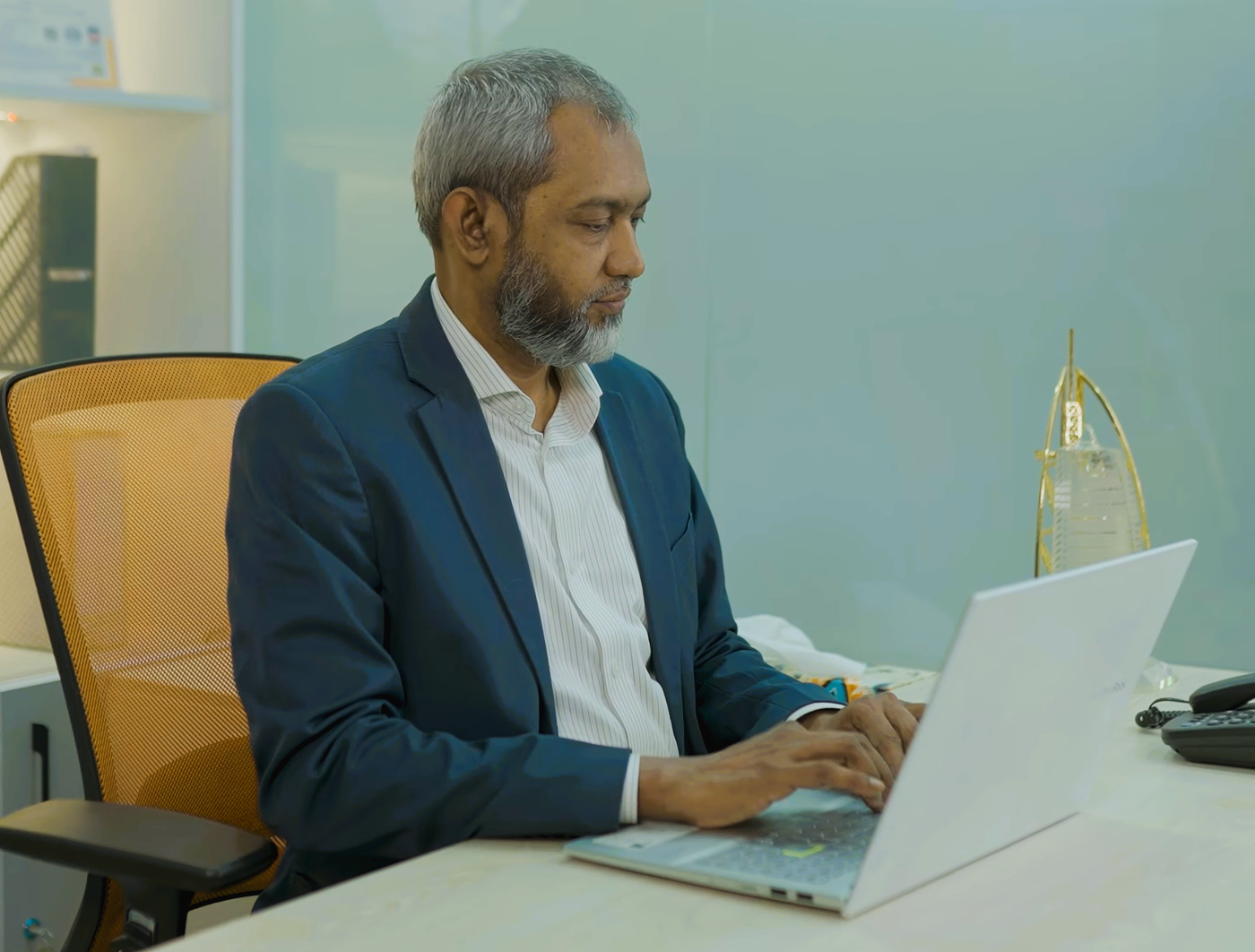 Mohammed Tajul Islam at ATTC Office Room