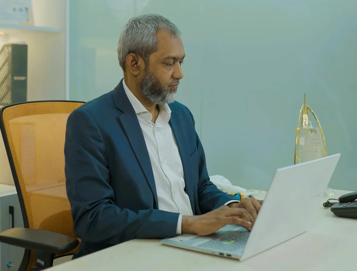 Mohammed Tajul Islam at ATTC Office Room