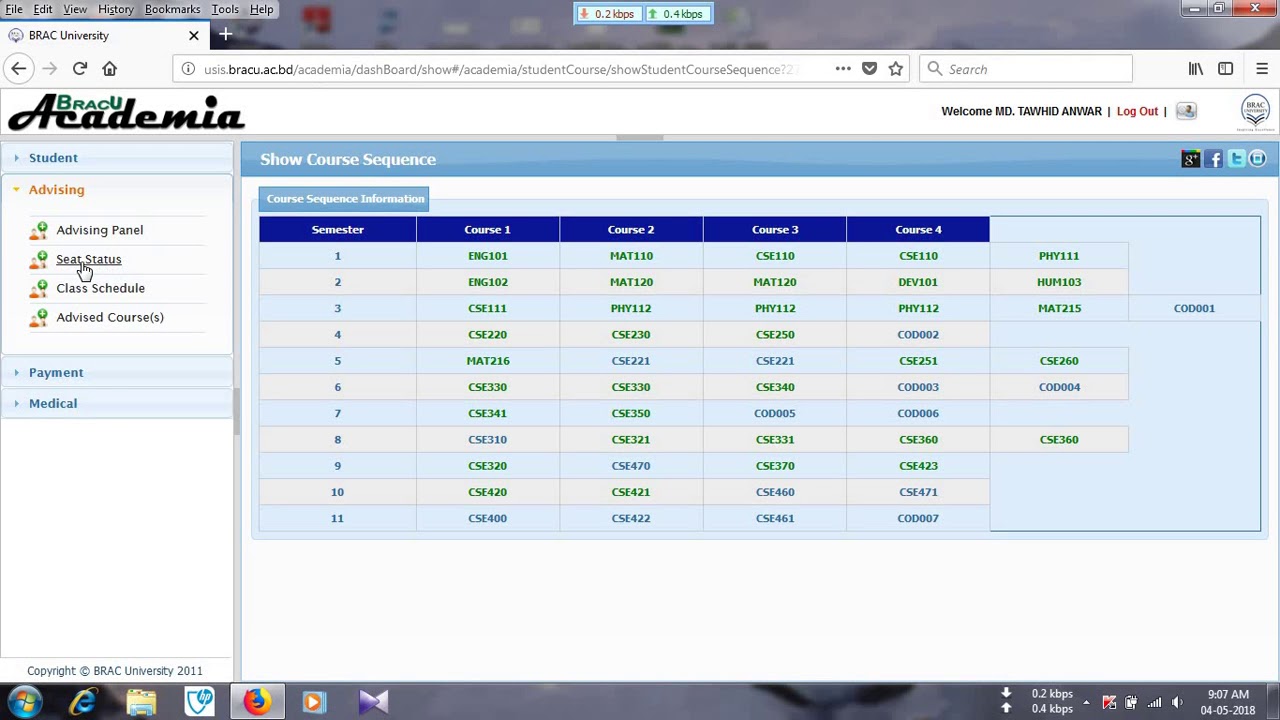 BRACU USIS Platform Overview